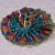 Laddu Gopal Poshak with Colorful Patchwork and Gota Patti